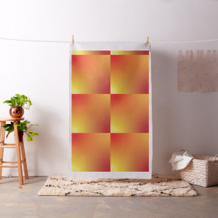 Farbenfrohe Kissenfläche Orange Gelb Stoff