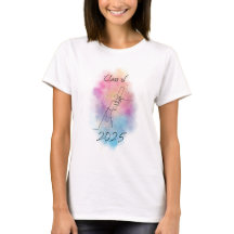 Farbenfrohe Klasse des T-Shirts 2025