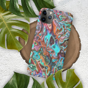 Farbenfrohe, klassische Fun Paint Blur Waves Art P Case-Mate iPhone Hülle