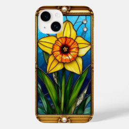 Farbenfrohe Kleidung im goldenen Rahmen Case-Mate iPhone 14 Hülle