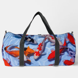 Farbenfrohe Koi Design Grosses Reiseduffle Duffle Bag