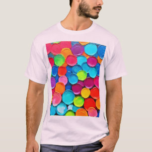 Farbenfrohe Kreise Extravaganza Art T-Shirt