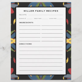 Farbenfrohe Küche Tile | Seite "Familienrezepte"