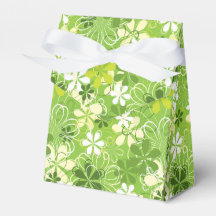 Farbenfrohe Kunst Illustration Natur Blumenmuster