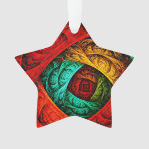 Farbenfrohe künstlerische Moderne Abstrakte Kunst Ornament
