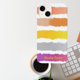 Farbenfrohe Kunstmalerei Wasserfarben Muster Case-Mate iPhone 14 Hülle