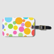 Farbenfrohe, lebendige Circle Pattern Modernes Abs
