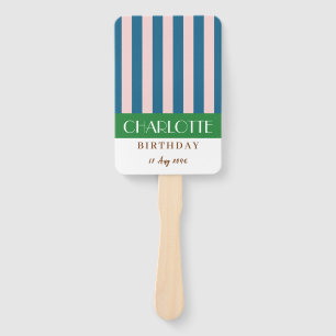 Farbenfrohe, lebhafte Farbfreude Minimalistische S Fächer