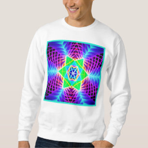 Farbenfrohe, lebhafte Muster Sweatshirt