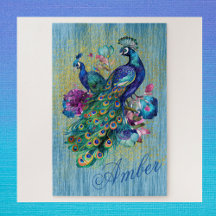 Farbenfrohe, lebhafte Pfauenplume Pfau Schwanz