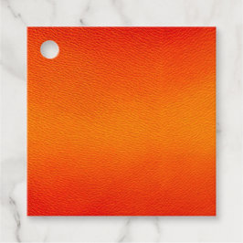 Farbenfrohe Lederkunst Geschenkanhänger