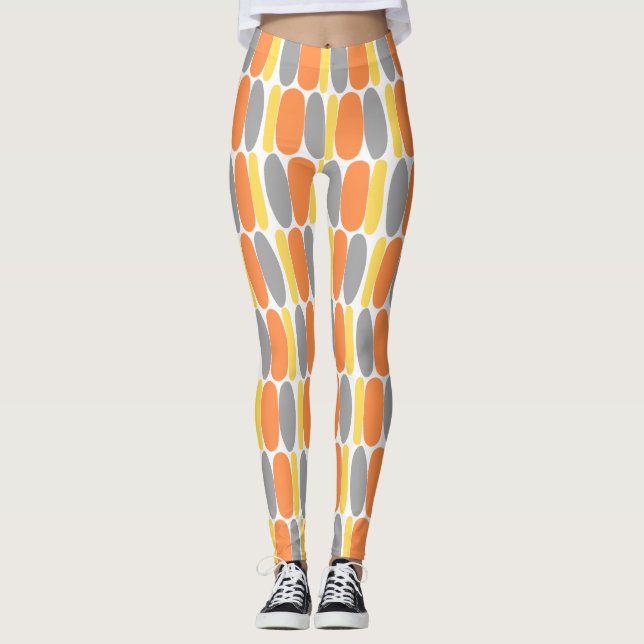 Farbenfrohe Leggings (Vorderseite)