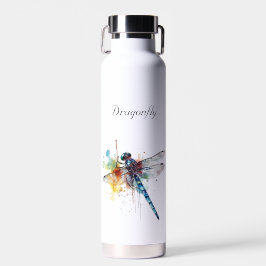 farbenfrohe Libelle anpassbar Trinkflasche