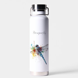 farbenfrohe Libelle anpassbar Trinkflasche