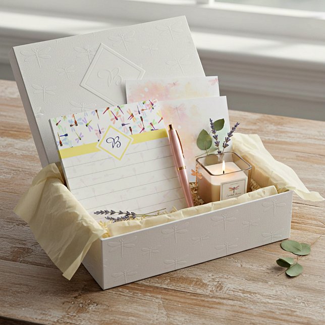 Farbenfrohe Libellen-Notizblock Notizblock (Von Creator hochgeladen)