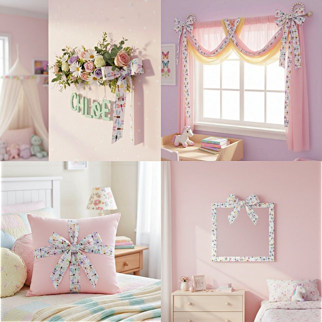 farbenfrohe Libellen Satinband (Von Creator hochgeladen)