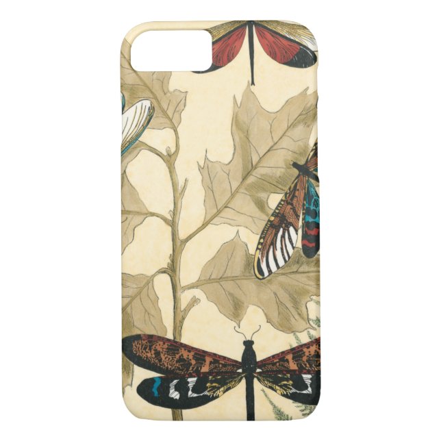 Farbenfrohe Libellen über den Blätter schweben Case-Mate iPhone Hülle (Rückseite)