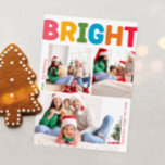 Farbenfrohe Lichtjahre im 3-Foto-Review-Verfahren Feiertagskarte<br><div class="desc">Erleben Sie die Freude und Magie der Feriensaison mit diesem einzigartigen und festlichen, farbenfrohen Jahr in Rezension vertikale 3 Foto. Das einfache, aber lustige Design zeichnet sich durch eine Rot-, Grün-, Gelb-, Blau-, Orange- und Rosa-Farbpalette aus, die eine lebhafte und fröhliche Atmosphäre schafft. Die kreative und minimalistische Herangehensweise mit fett...</div>