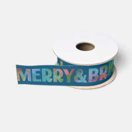 Farbenfrohe Liebe und helle Farben Ripsband