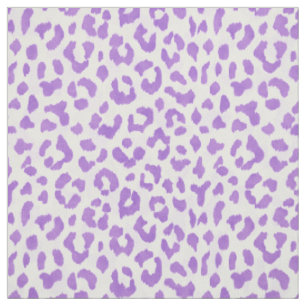 Farbenfrohe lila Cheetah-Druckmuster Stoff