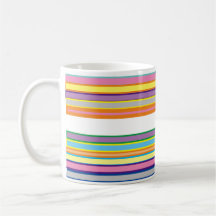 Farbenfrohe Lining Top-TASSE für Kaffee/Geschenk