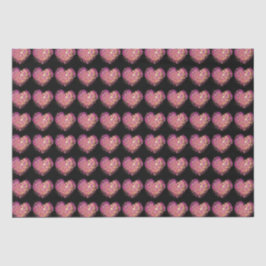 Farbenfrohe Lippen mit Liebe & Kisses Seidenpapier