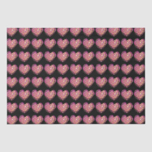 Farbenfrohe Lippen mit Liebe & Kisses Seidenpapier