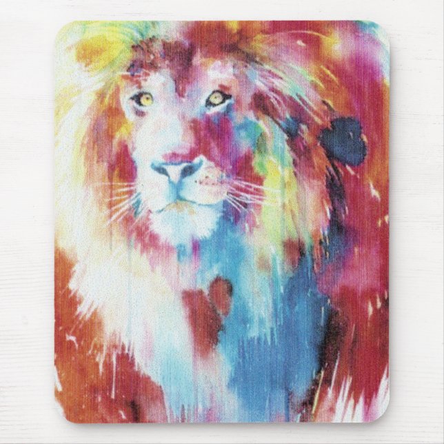 farbenfrohe Lunge Mousepad (Vorne)