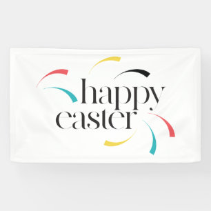 Farbenfrohe, lustige, moderne, einfache Design Hap Banner