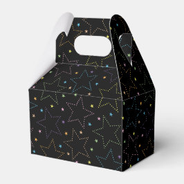 Farbenfrohe Magie Starry Night Sky Muster Geschenkschachtel