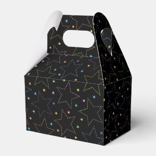 Farbenfrohe Magie Starry Night Sky Muster Geschenkschachtel