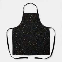 Farbenfrohe Magie Starry Night Sky Muster