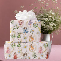 Farbenfrohe magische Niedliche Blumenflocken Gold