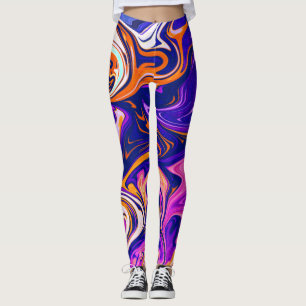 Farbenfrohe Malerei Beste Kunst, modern abstrakt Leggings