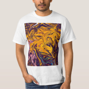 farbenfrohe Malerei und Kunstmeisterwerk T-Shirt