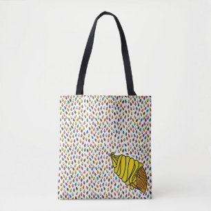 Farbenfrohe Mango Ice Creme Cone icecreamliciouS Tasche