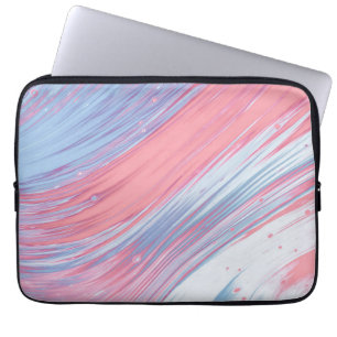 Farbenfrohe Marmor Neopren Laptop-Sieb 13 Zoll Laptopschutzhülle