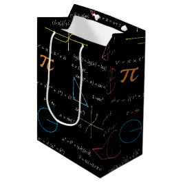 Farbenfrohe Mathematikgleichungen mathematische Fo Mittlere Geschenktüte