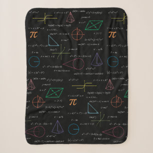 Farbenfrohe Mathematikgleichungen mathematische Fo Sherpadecke