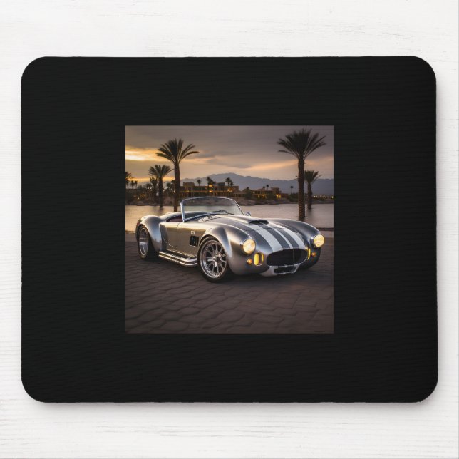 Farbenfrohe Matte Race Car gedruckte Maus Pad - En Mousepad (Vorne)