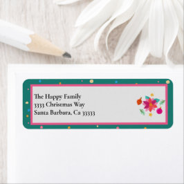 Farbenfrohe Merry Bright Weihnachten