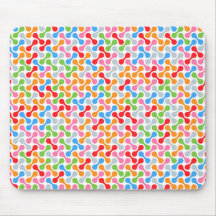 Farbenfrohe Metaballs-Muster, abstrakte bunte Farb