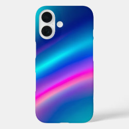 Farbenfrohe Metallic Foil Art iPhone Case