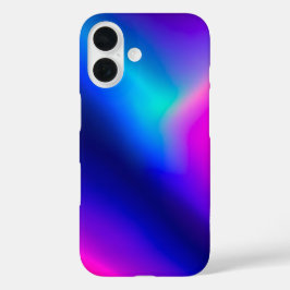 Farbenfrohe Metallic Foil Art iPhone Case