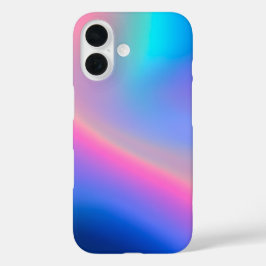 Farbenfrohe Metallic Foil Art iPhone Case