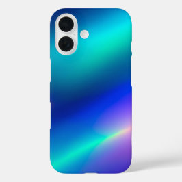 Farbenfrohe Metallic Foil Art iPhone Case