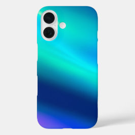 Farbenfrohe Metallic Foil Art iPhone Case