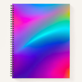 Farbenfrohe Metallic Foil Art Notebook Notizbuch