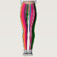 Farbenfrohe mexikanische Blanket Rainbow Spanische Leggings (Vorderseite)