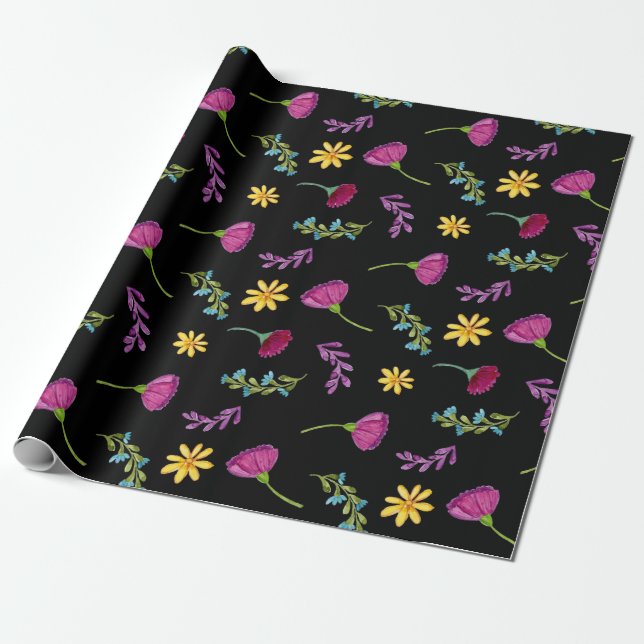 Farbenfrohe mexikanische Fiesta Geschenkpapier (Ungerollt)